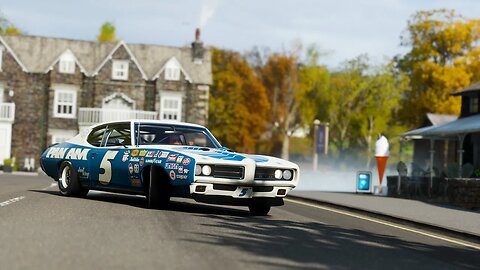 [4K] Forza Horizon 4 | MUSCLE vs import | Pontiac GTO Judge