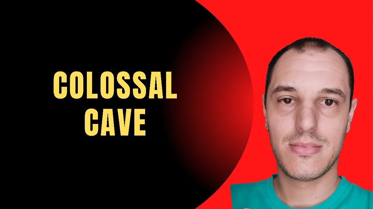 Jogando COLOSSAL CAVE no notebook LENOVO IDEAPAD 3 com CPU AMD RYZEN 5 5500U e 20GB de RAM