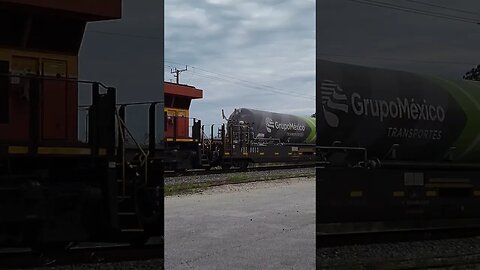 Florida East Coast Railway with FEC-414 Locomotive at South Daytona Florida January 28 2023