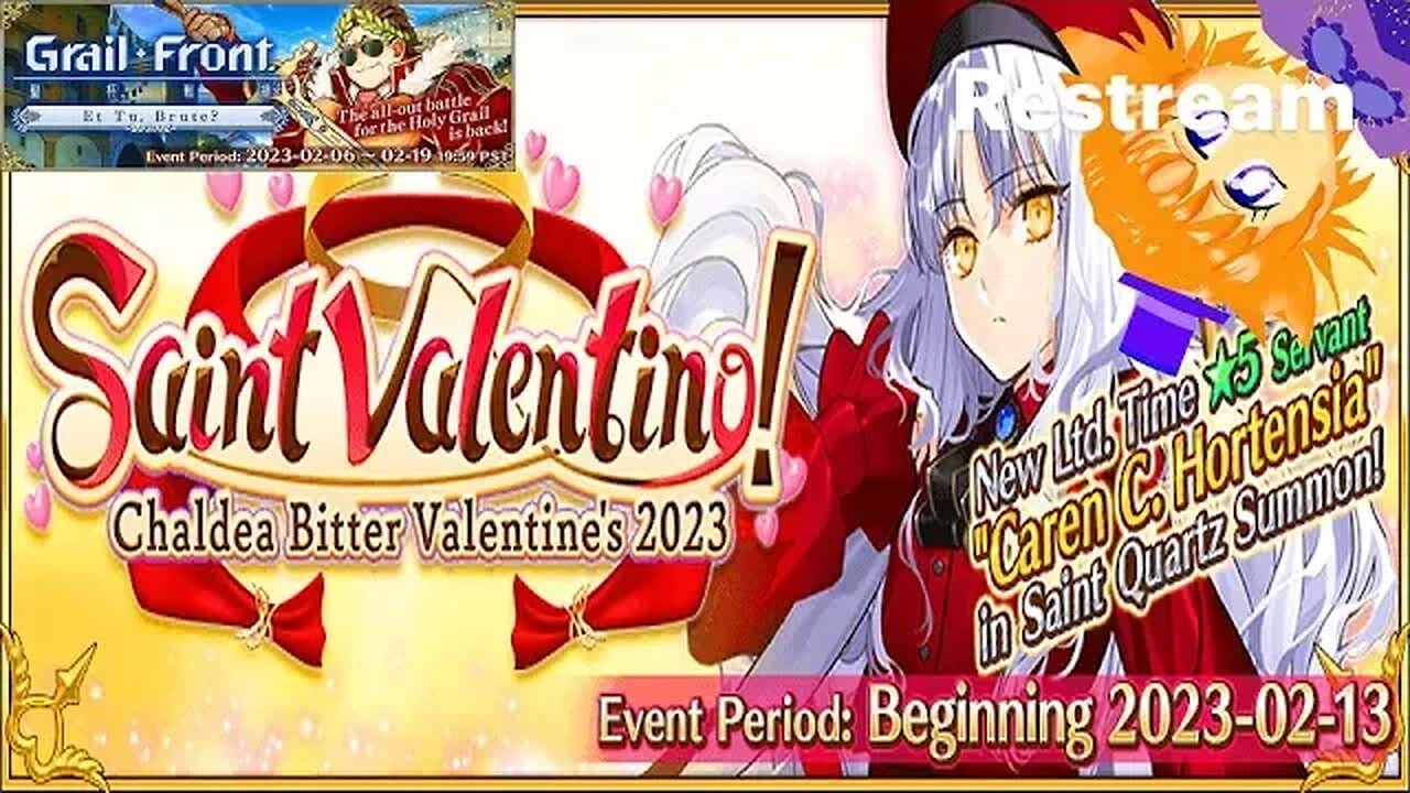 [PART 2]we're lonely too! FGO NA 2023 Valentines!! oh and grail front too