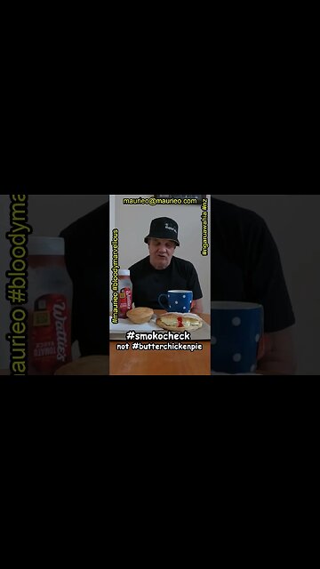 #maurieo #shorts NO BUTTER CHICKEN PIE FOR SMOKO TODAY