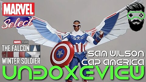 Sam Wilson - Capitão América / Marvel Select / Diamond Select (Review) PT/BR