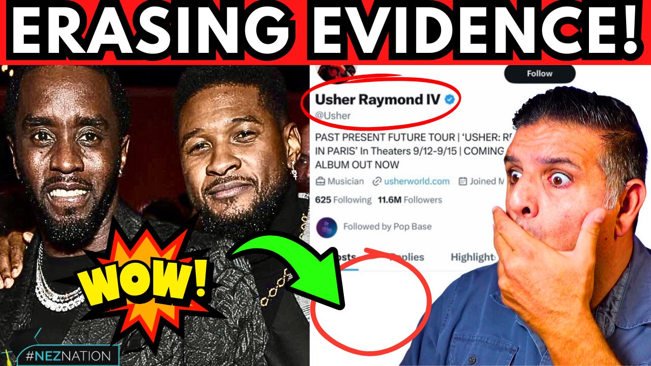 🚨Usher & Pink PANIC & DELETE Social Media After NEW FOOTAGE Emerges in Explosive P Diddy Scandal!