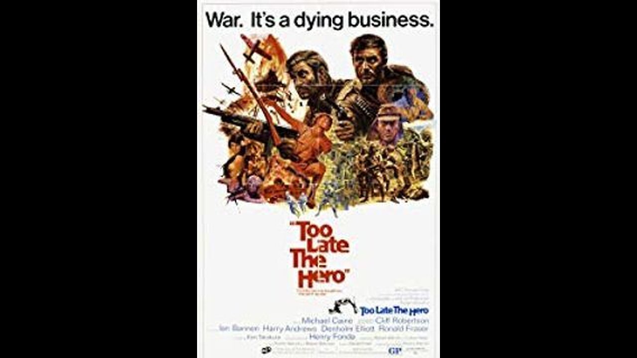 Too Late the Hero (1970) Full Movie: Michael Caine - Classic War Drama Full Movie