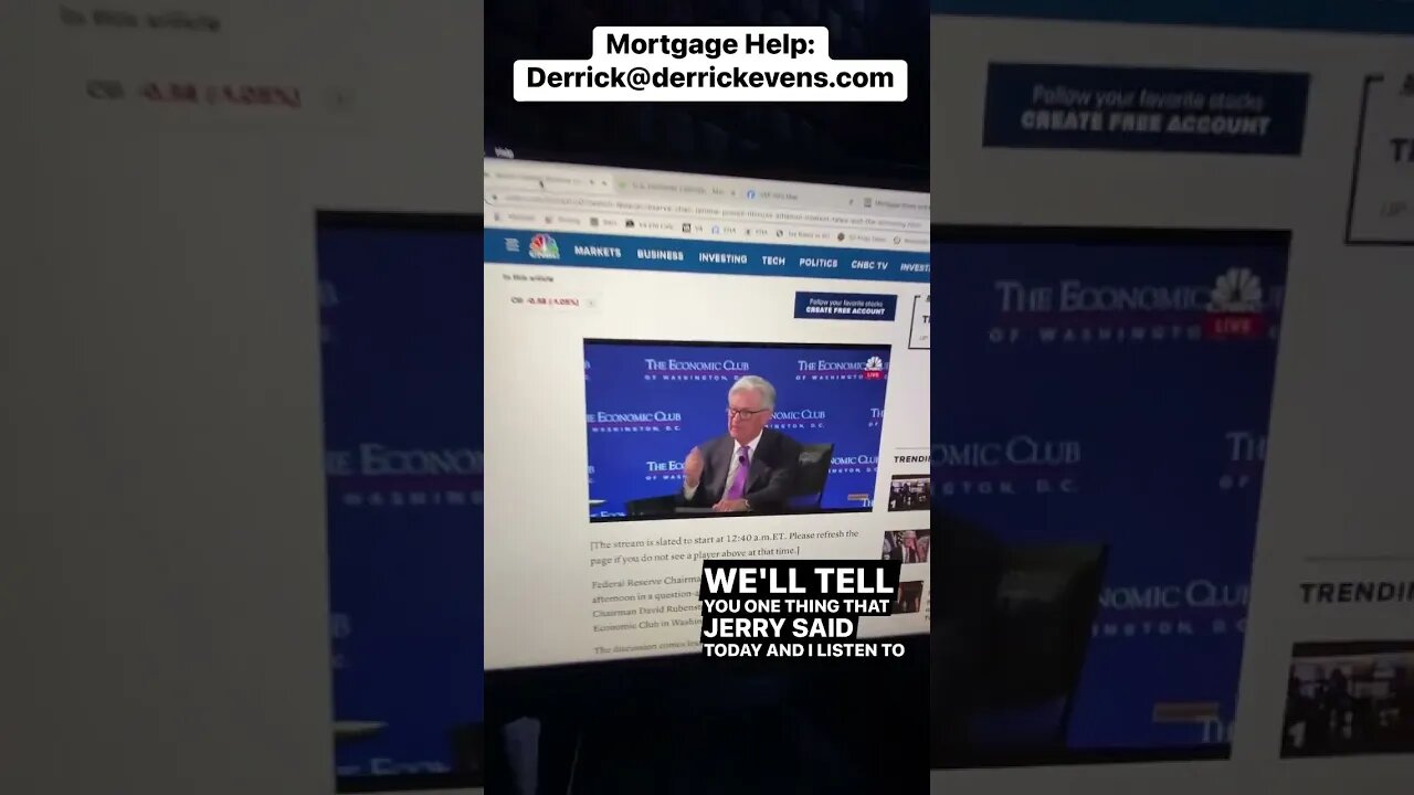 #mortgagerates improving slightly today as #fed chair Powell speaks #mortgagebroker #realestate