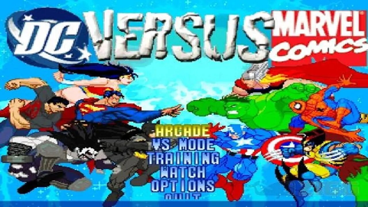 Dc Vs Marvel Mugen Edition Plastic Man Vs Sandman