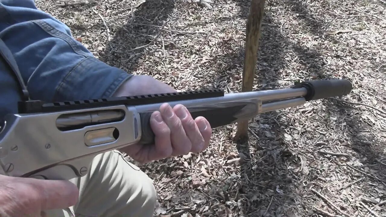 Marlin Model 95 Suppressed Woods Walk