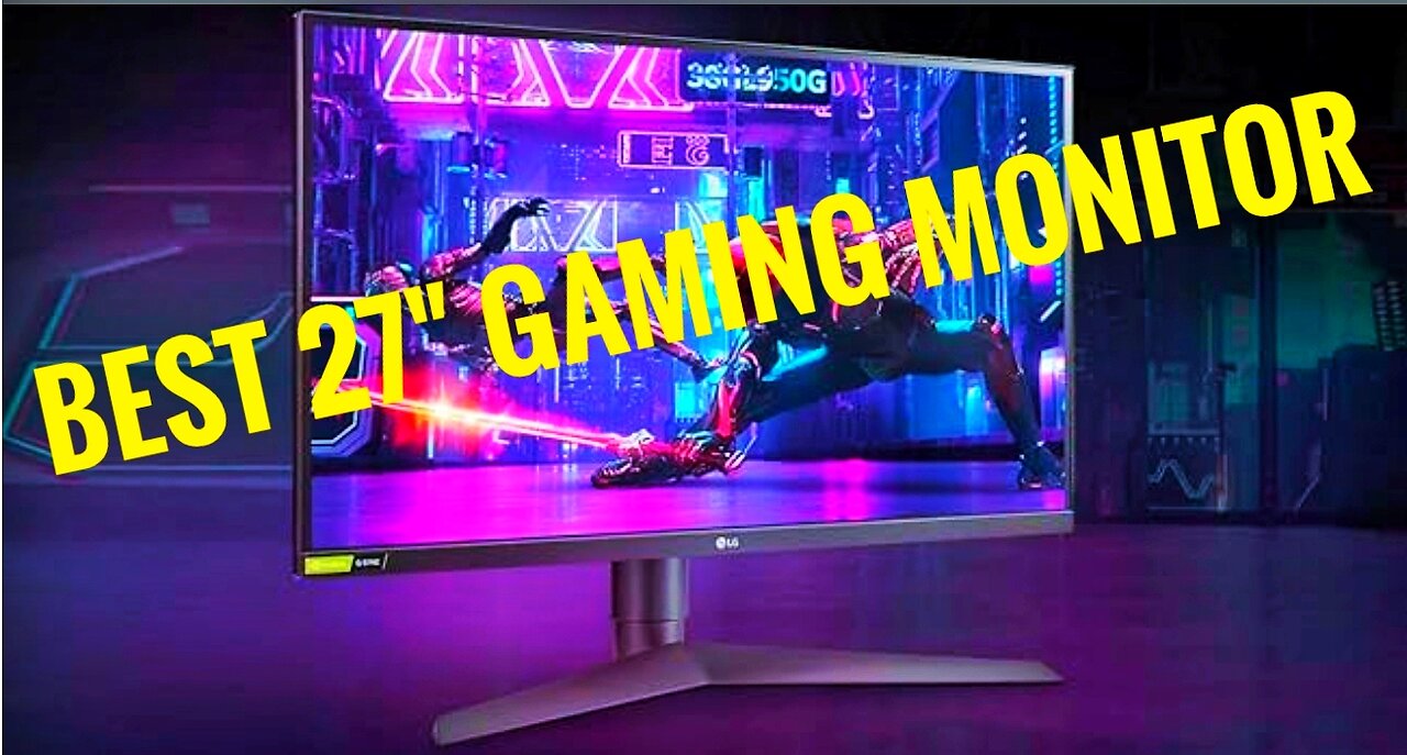 LG UltraGear 27" Gaming Monitor (27GL83A-B) Full Review