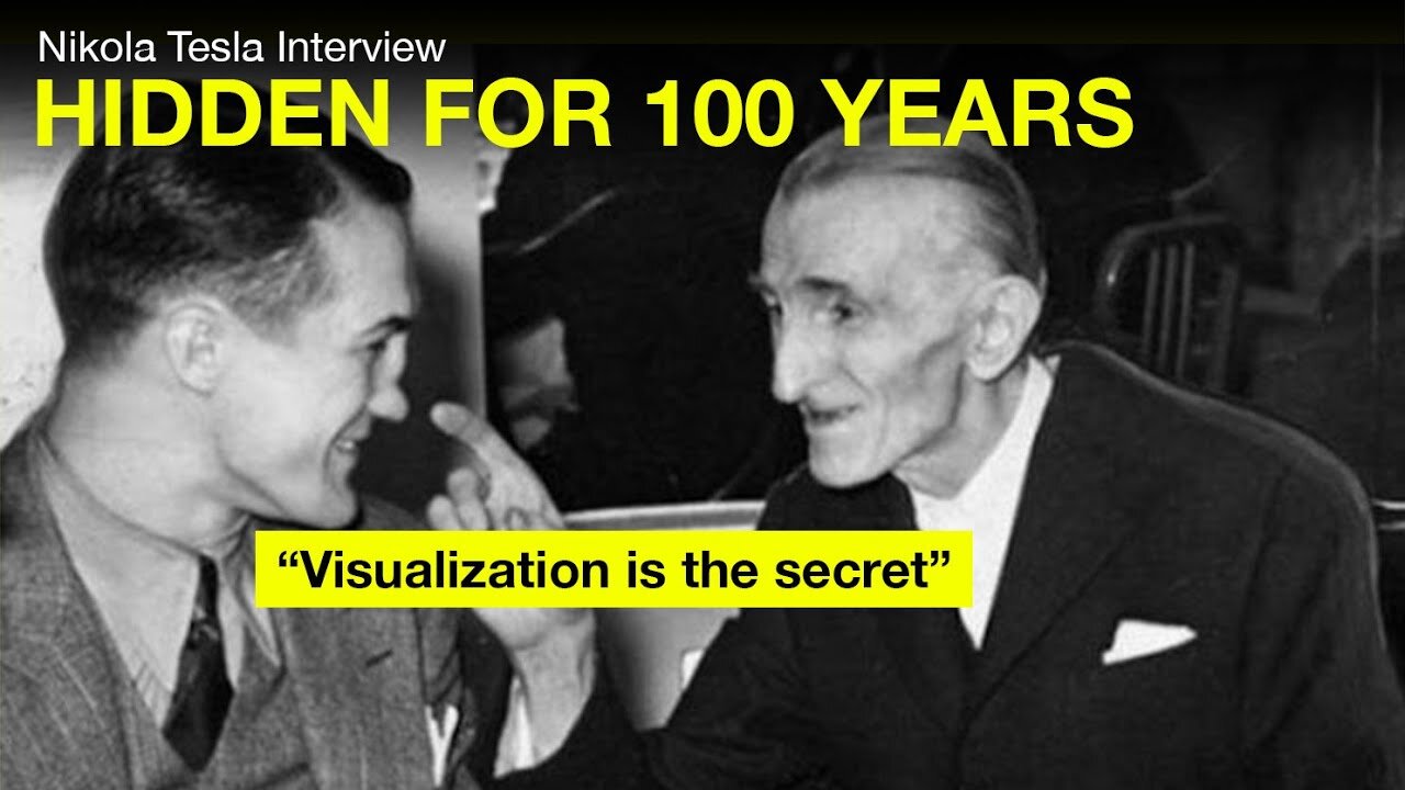 Nikola Tesla "LOST" Interview : "Visualization is the SECRET"