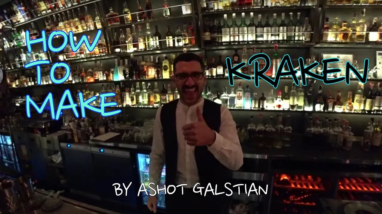 How to make KRAKEN by Ashot Galstian / Barman Dictat Bar