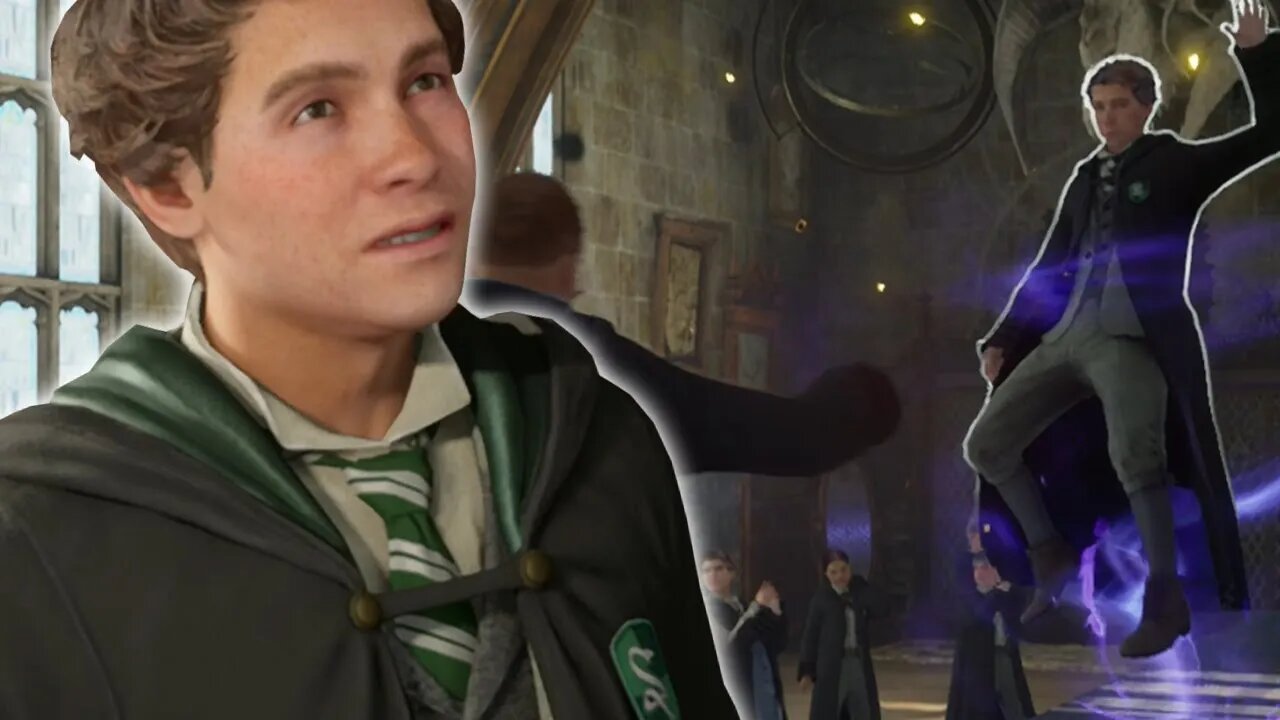 Primeiro dia de aula e arrebentamos Sonserina - Hogwarts Legacy #2