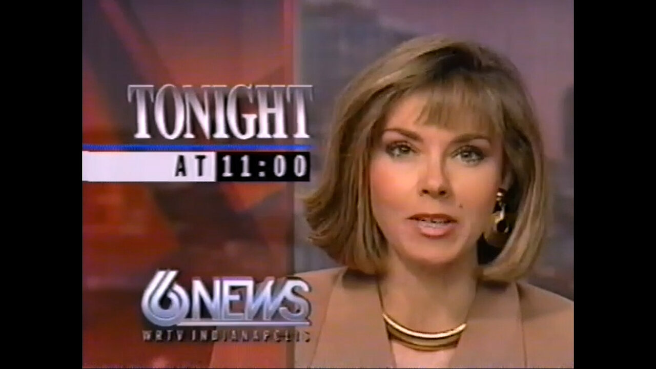 October 11, 1994 - Kevin Gregory, Diane Willis & General WRTV News Bumpers