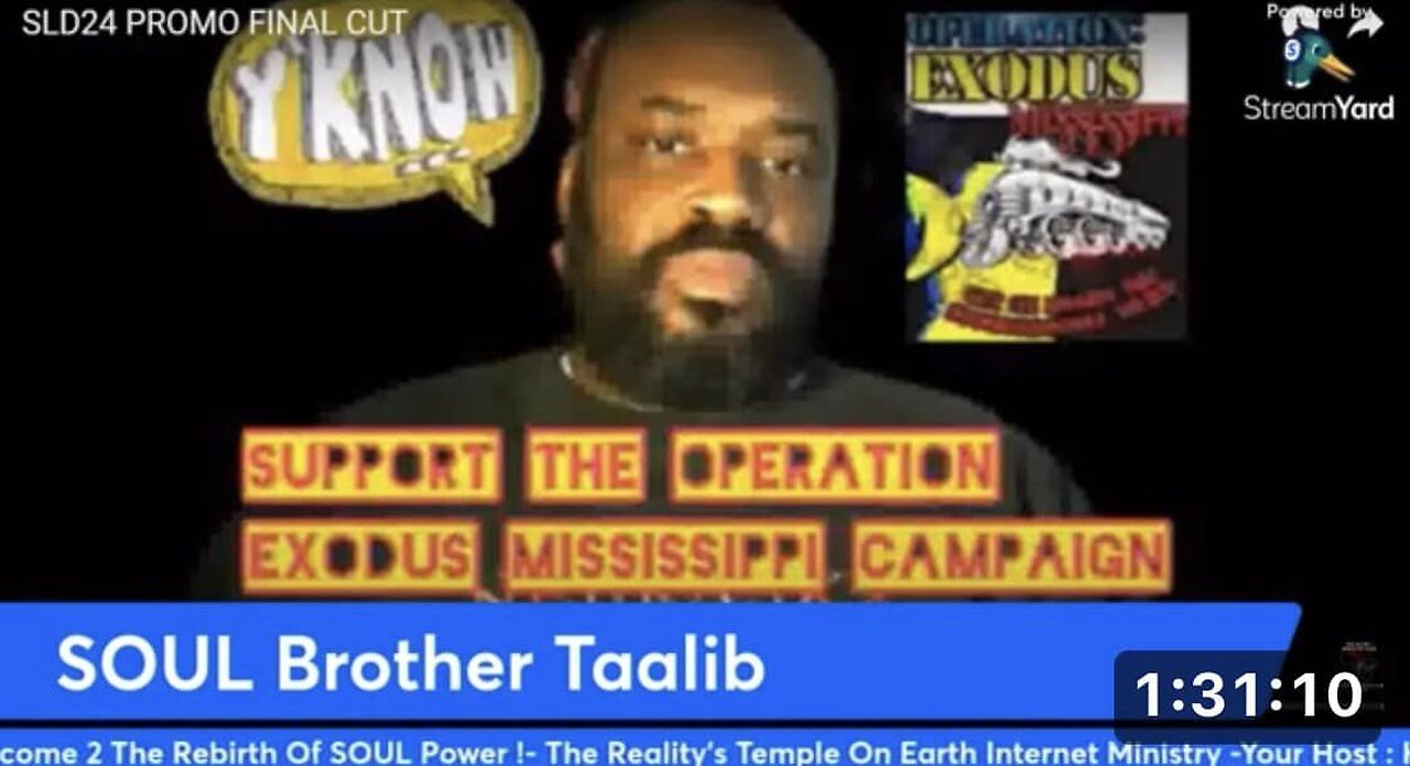 Should Black 👑 Folkz Live & Work Around Each Other 🦮 ? With SOUL Brother 🙏 Taalib #OEMC