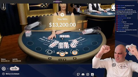 $40,000 Live Blackjack - Dec 27 - Coffee and Blackjack