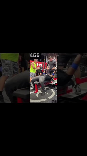 455 POUND BENCH | ✅ Lift Or No Lift ❌ #benchpress
