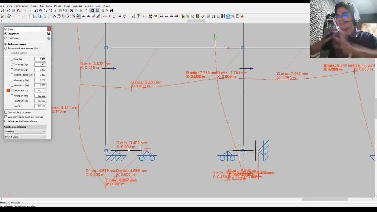 Viga alavanca artificial Eng Estrutural
