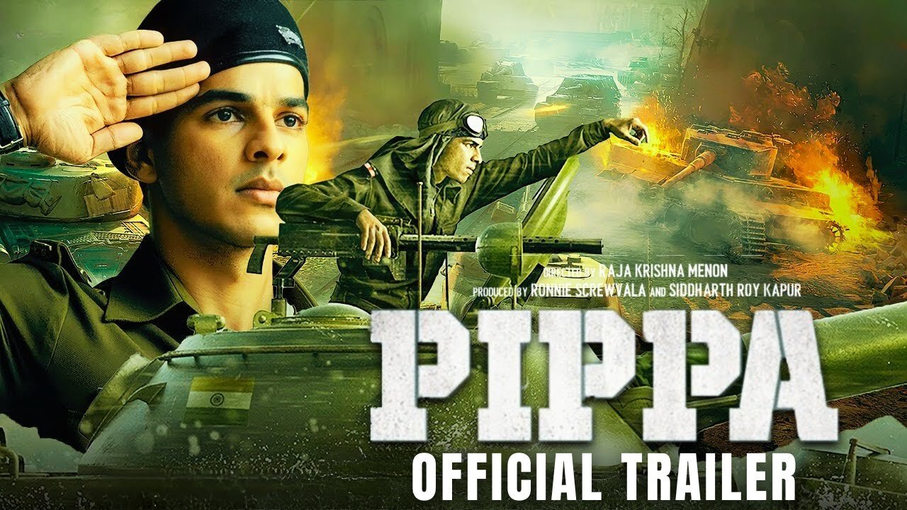 Pippa - Official Trailer | Ishaan, Mrunal Thakur, Priyanshu Painyuli, Soni Razdan