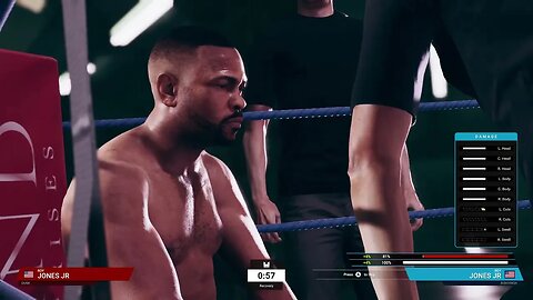 Undisputed Gameplay Roy Jones Jr. vs Roy Jones Jr. (Unranked Online)