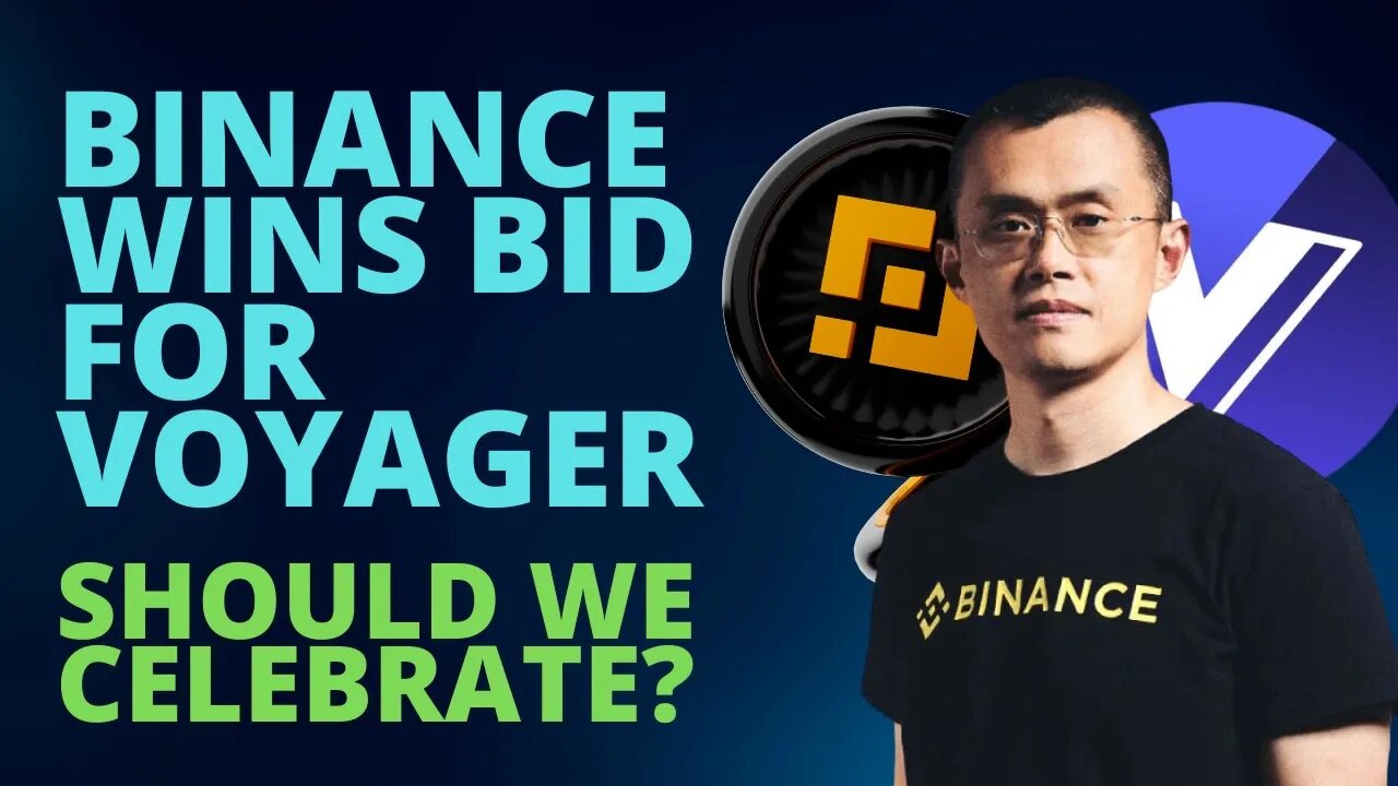 CZ Binance WINS! Defeats SBF | Is CZ saving VOYAGER customers?