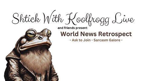 Shtick With Koolfrogg Live - DEA to Hold Hearing on the Rescheduling of Marijuana, $725m to Ukraine, Drones over New Jersey - Ask to Join