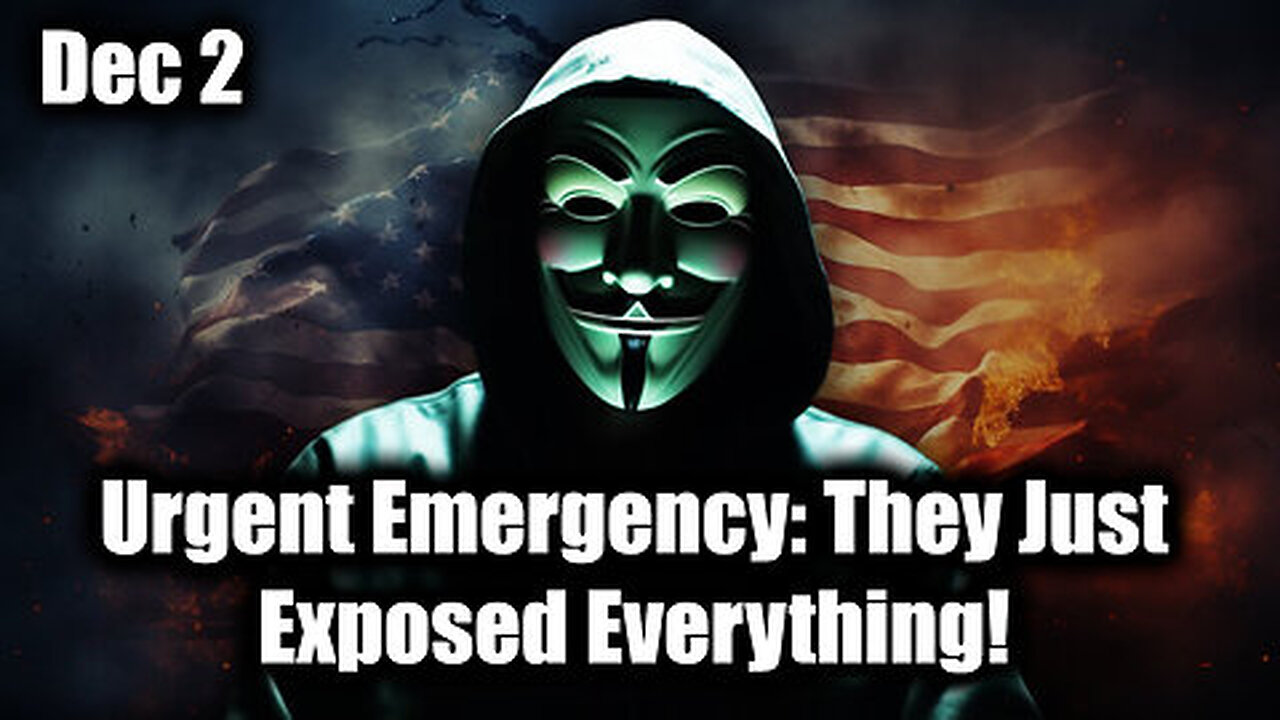 Urgent Emergency Dec 2- They Just Exposed Everything!