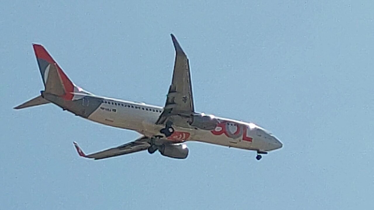 Boeing 737-800 PR-GXJ coming from São Paulo(Congonhas) to Fortaleza