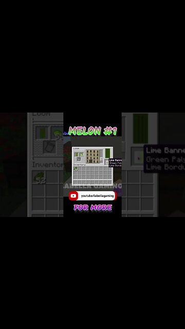Melon Banner #1 | Minecraft