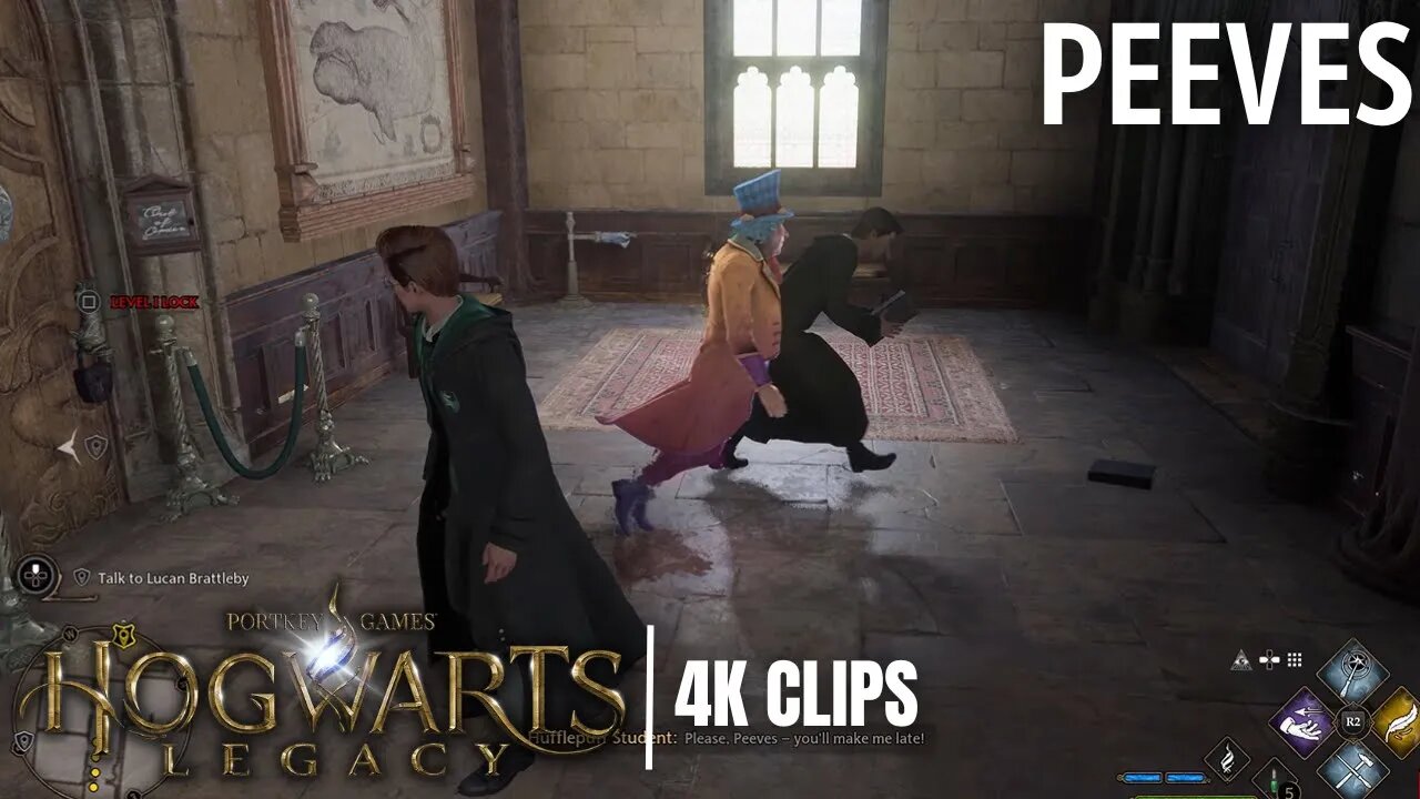 Peeves Is A Menace To Society | Hogwarts Legacy 4K Clips
