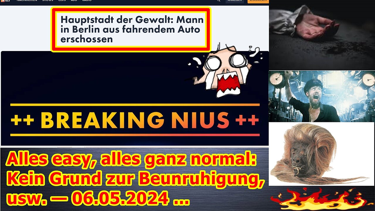 Alles easy, alles ganz normal: Kein Grund zur Beunruhigung, usw. — 06.05.2024 ...