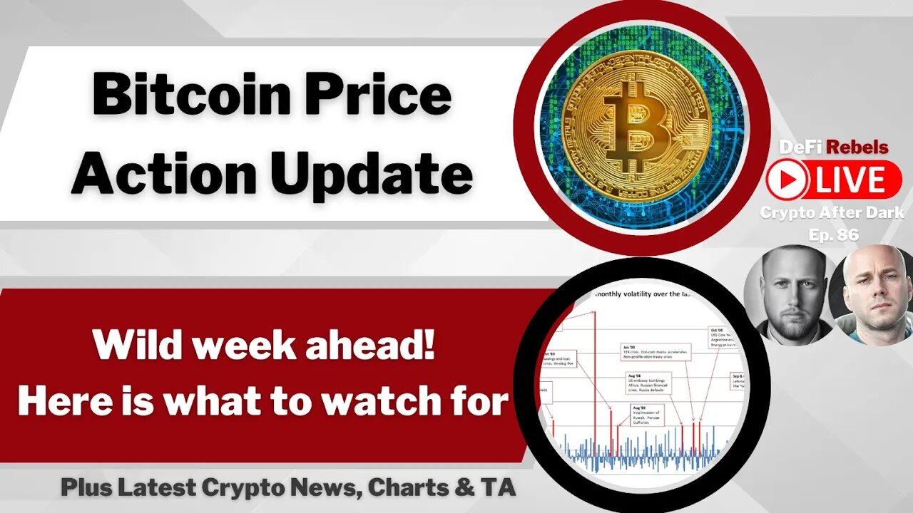 Bitcoin & Crypto Price Update | Big Week Ahead | Technical Analysis | TA | Charts | News