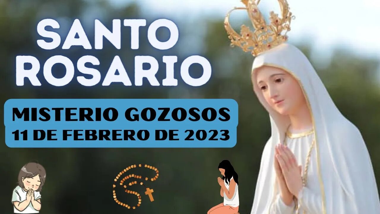 ROSARIO PARA SALVAR A MÉXICO HOY MISTERIOS GOZOSOS ROSARIO 11 DE FEBRERO 2023 #rosariodehoy #rosario