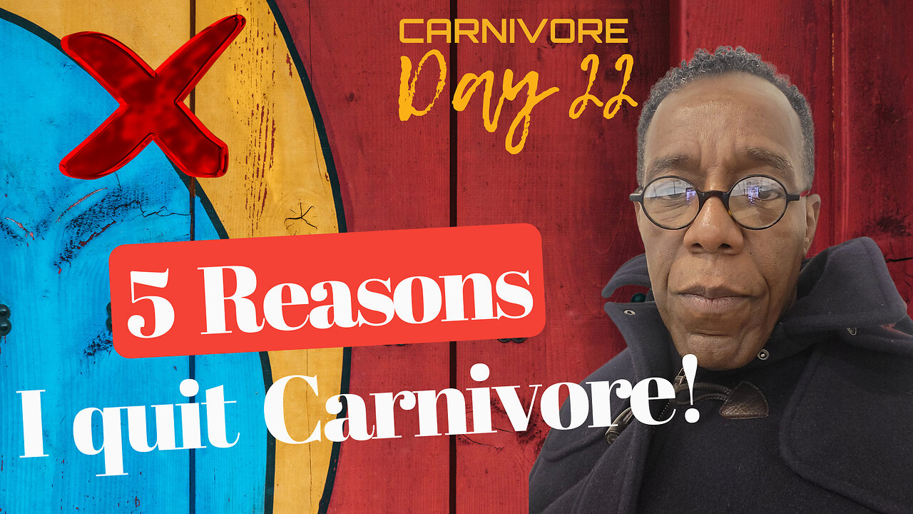 5 Reasons I Quit Carnivore