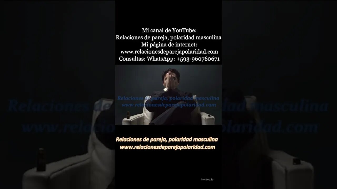 Aparentas un bajo valor como hombre a los ojos de ella