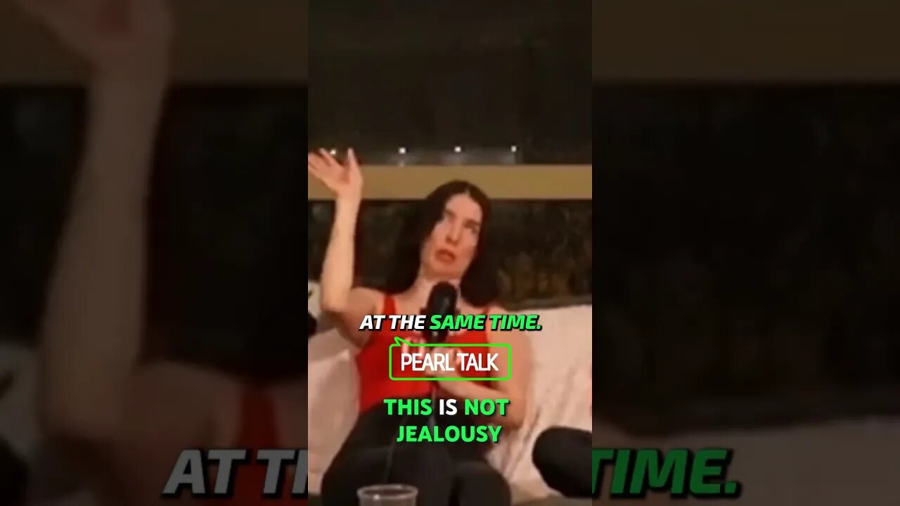 This is not jealousy