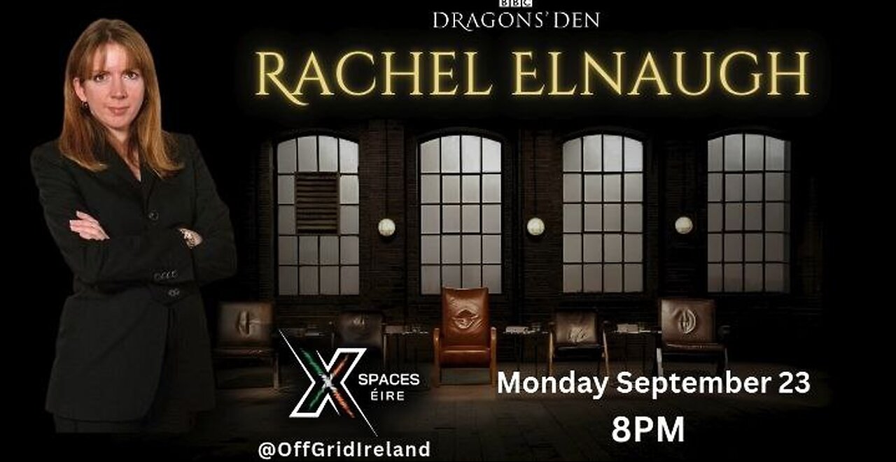 Rachel Elnaugh live on XSPACES