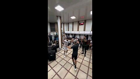 footbalists dance in Iran