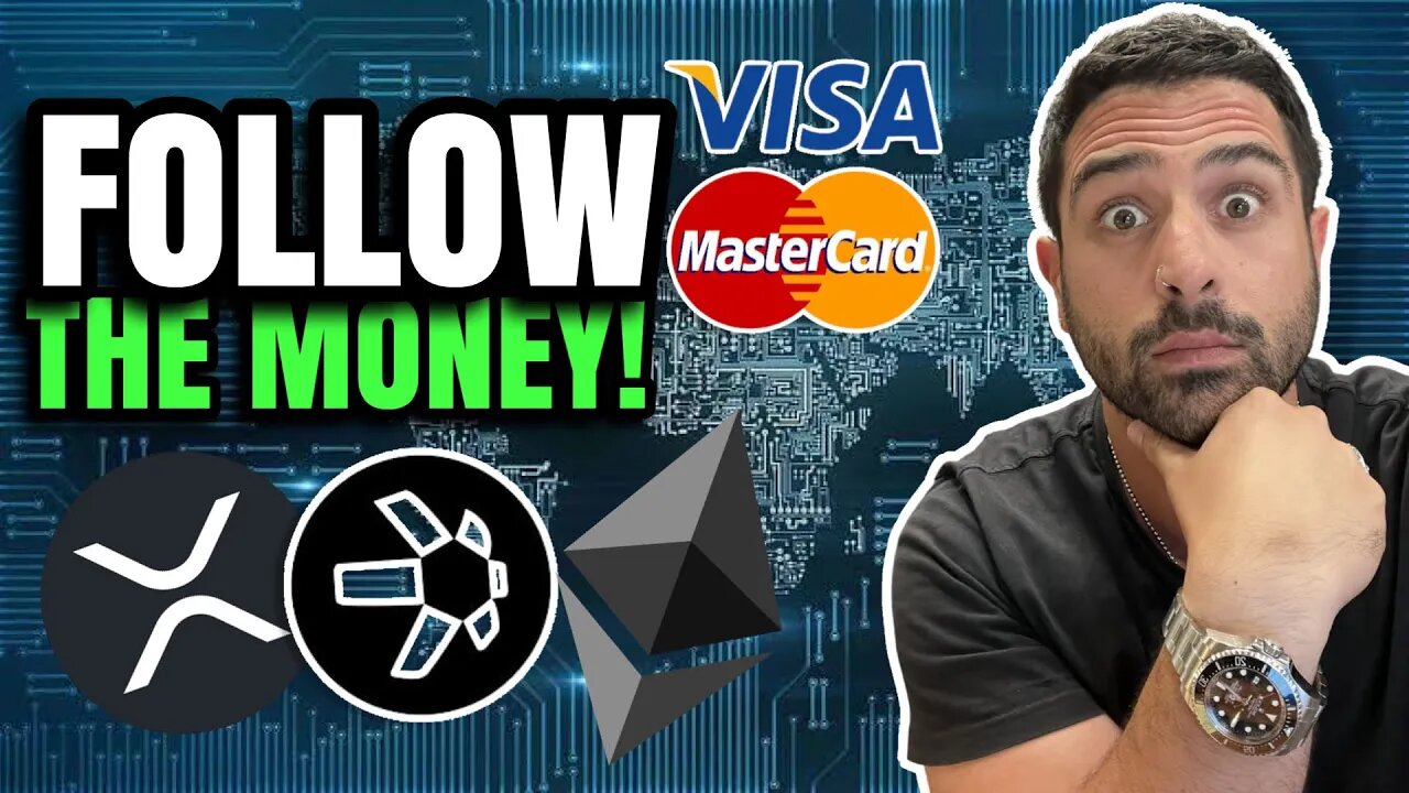 XRP (RIPPLE) & ETH (ETHEREUM) FOLLOW THE MONEY VISA IS IN! 10X | SHIBA INU COULD PUMP | BTC IS GOLD