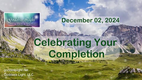 Celebrating Your Completion