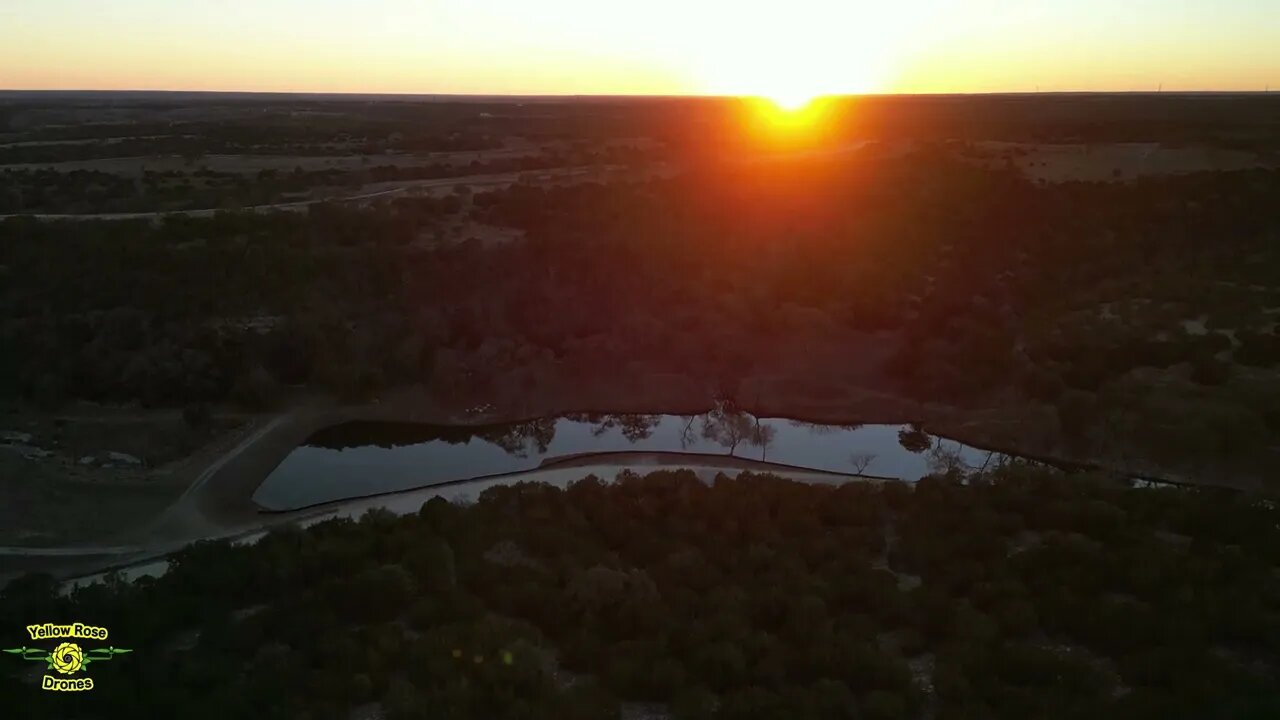 Watch a Texas Hill Country Sunset by Drone #sunsetview #sunsets #sunset #shorts