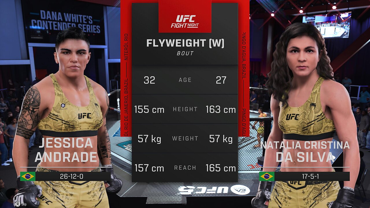 Jessica Andrade Vs Natalia Cristina Da Silva UFC Fight Night Women's Flyweight Prediction