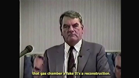 The holocaust is such a flimsy conspiracy theory that David Irving can dismantle it in 5 minutes