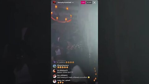 Lyric Michell Instagram Live: Lyric In The Club With Glorilla & Her Baddie Friends 31.01.23. PT.2