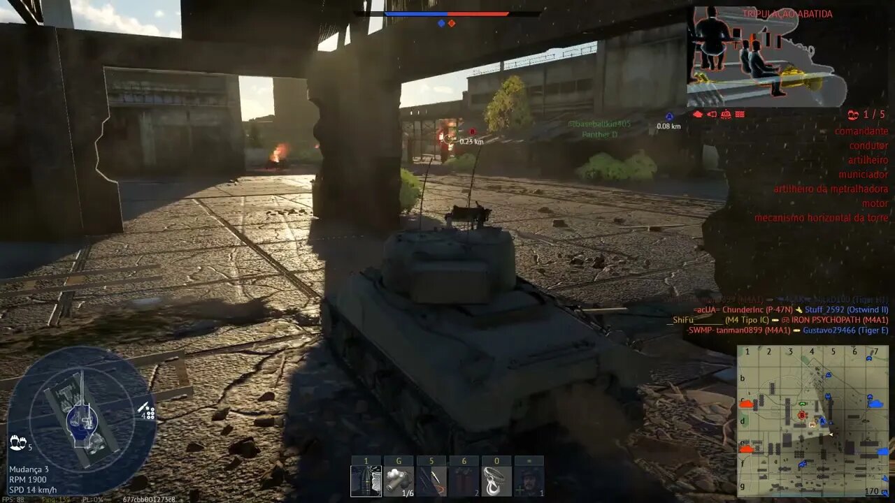 War Thunder: Momento de destruição do inimigo | Atire com GeForce
