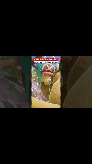 ONE PIECE ODYSSEY - ARM POINT CLOVEN ROSEO | Chopper [4K 60FPS] #shorts