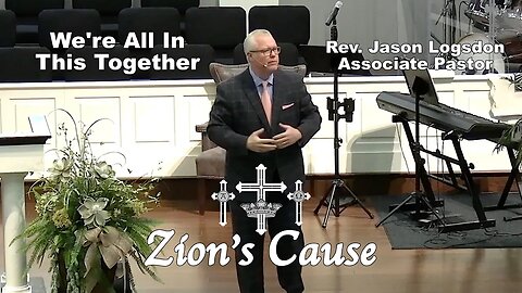 Rev. Jason Logsdon - "We're All In This Together"