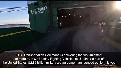 More than 60 US Bradley combat fighting vehicles in Ukraine