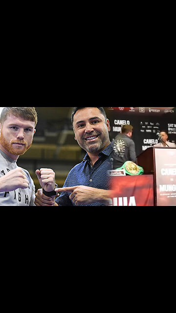 Canelo Alvarez & Oscar De La Hoya end up facing off after heated argument
