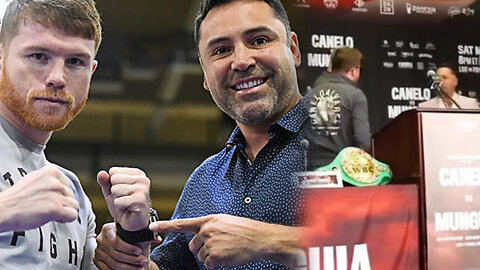 Canelo Alvarez & Oscar De La Hoya end up facing off after heated argument