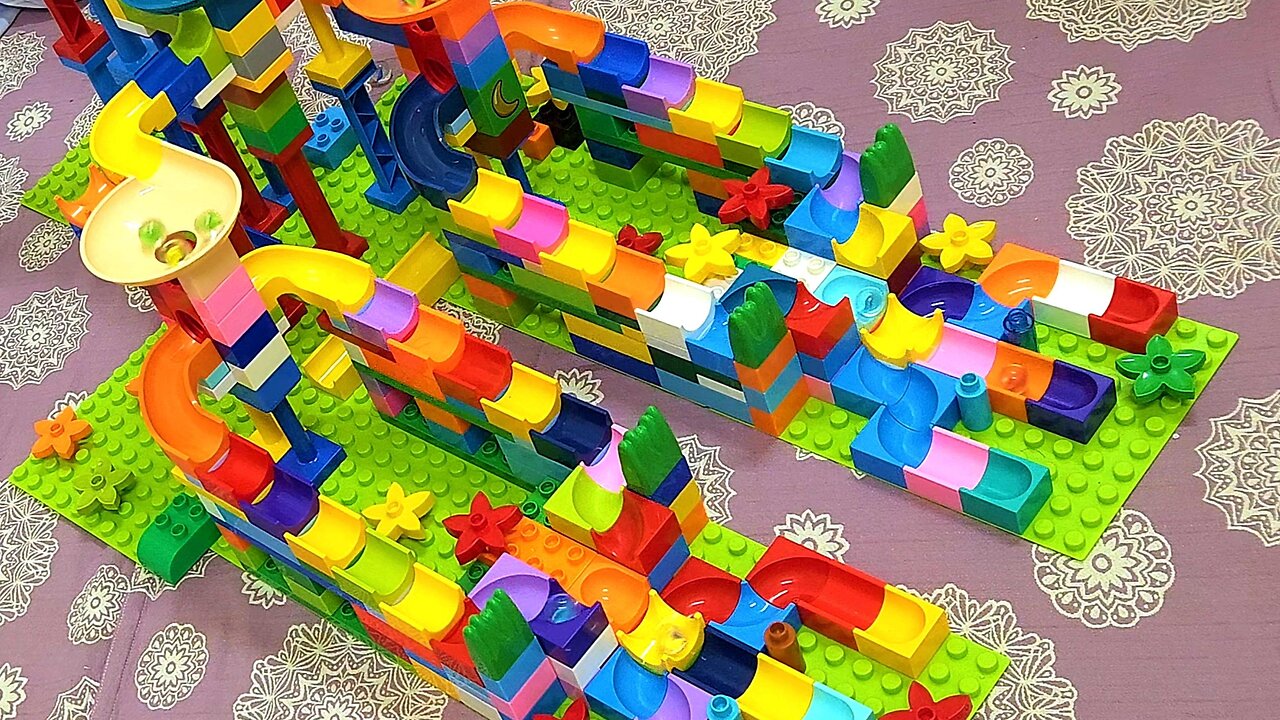 Marble run LEGO DUPLO | Relaxing ASMR