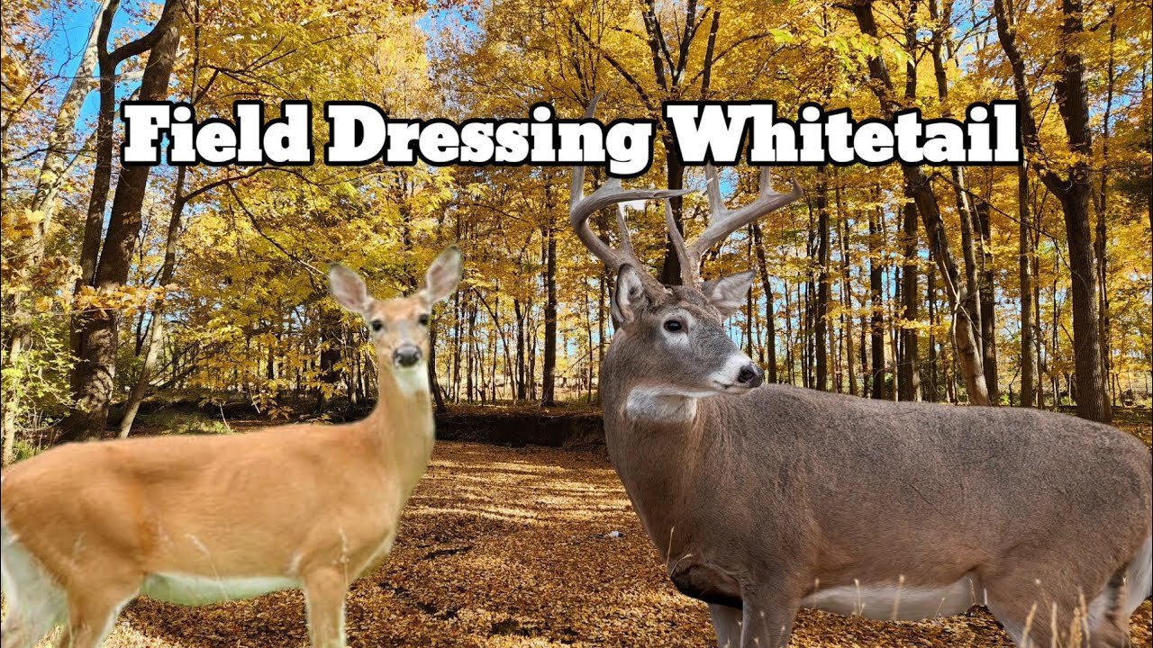 Homesteading And Deer Hunting (Field Dressing A Whitetail)